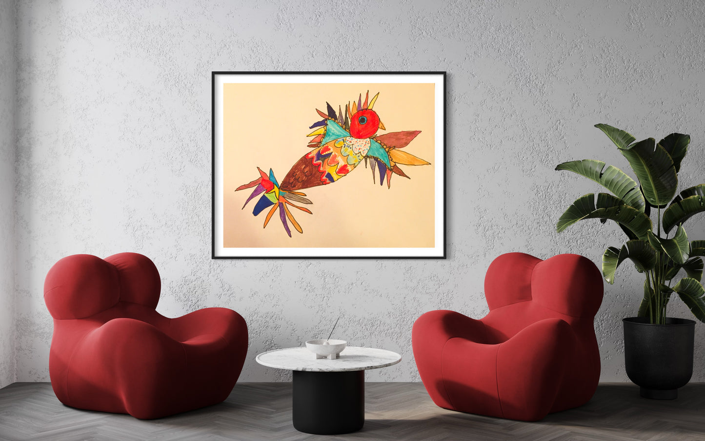 Rainbow Bird - Poster