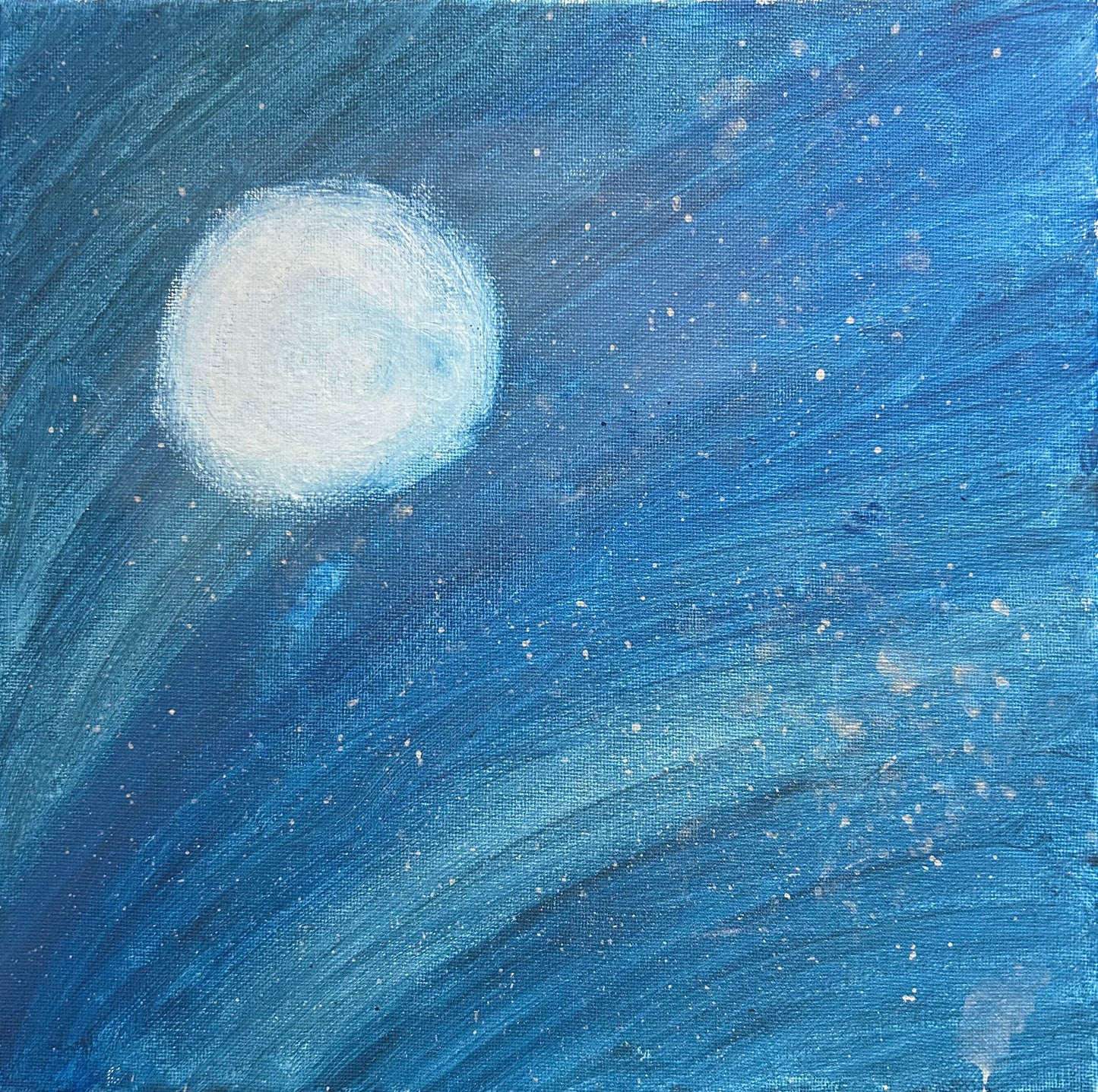 Magic Moon - Original 30x30"