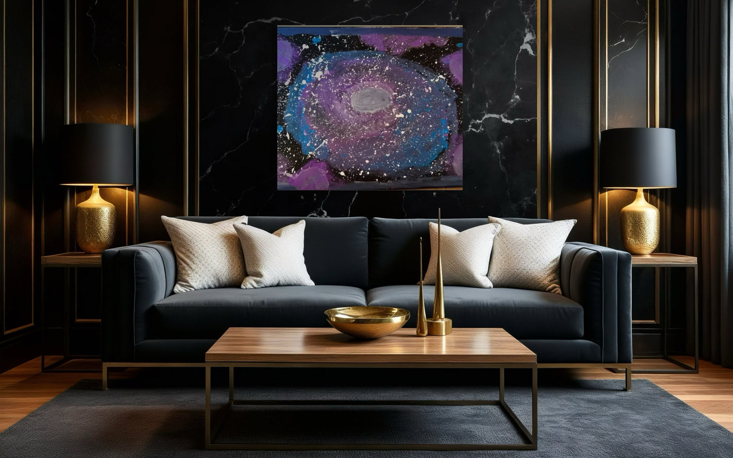 The Univers – Framed Canvas Art