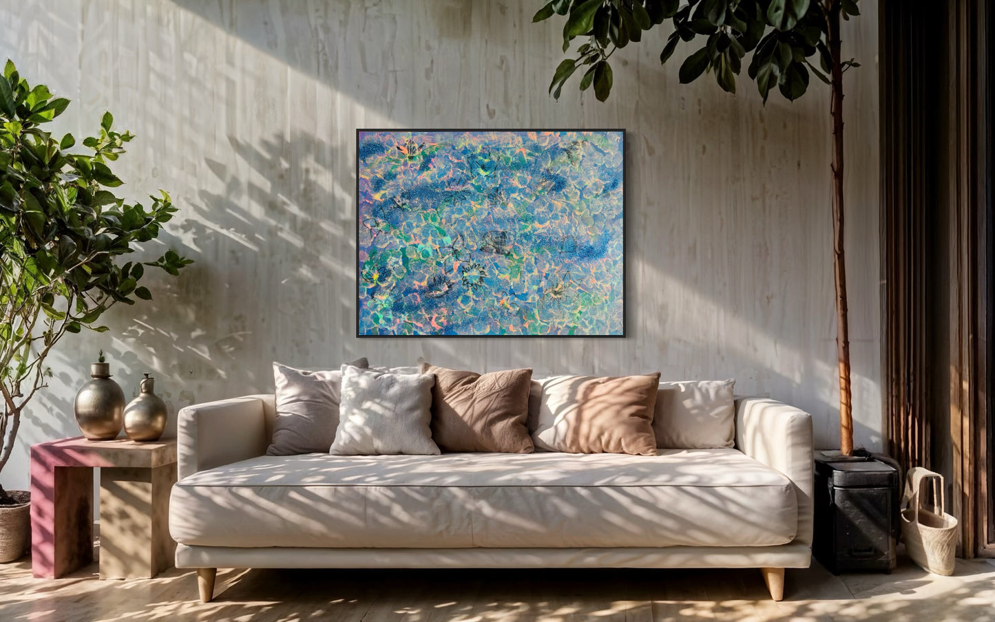 Celestial Pond - Original 50x50