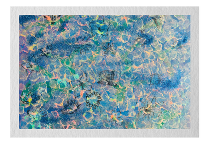 Celestial Pond - Museum-quality matte paper poster