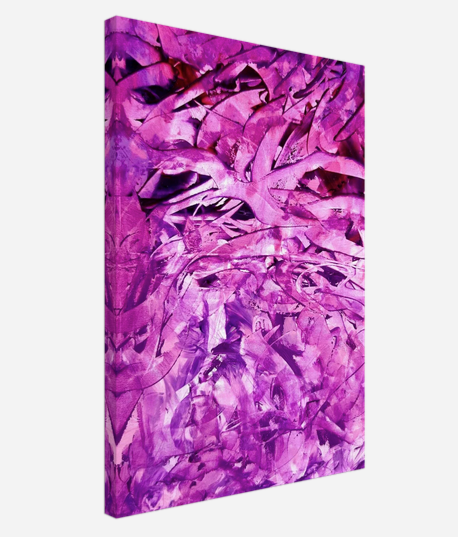 Wings Over the Purple Sea - Original 50X70cm